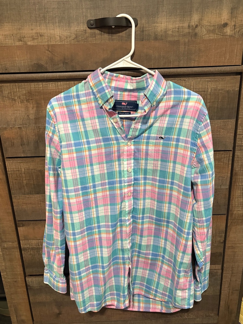 Vineyard Vines Pastel Plaid Button-Down Shirt